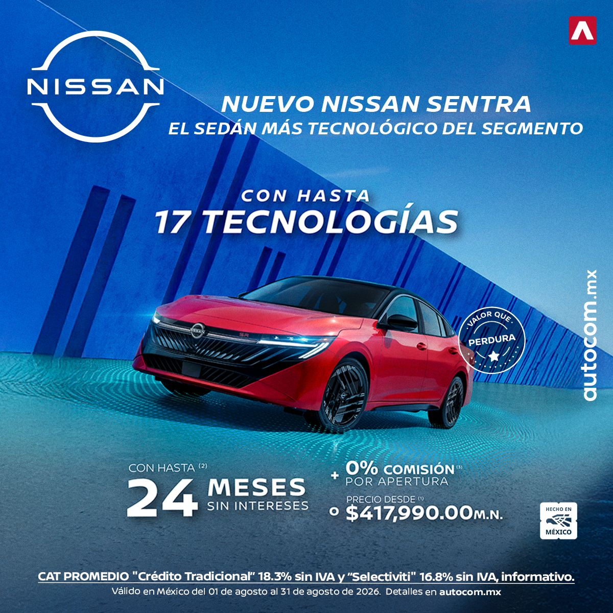 NUEVO NISSAN SENTRA