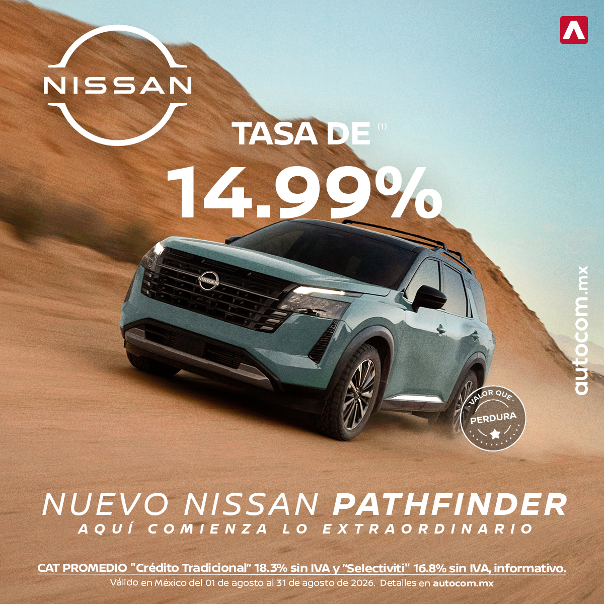 NUEVO NISSAN PATHFINDER