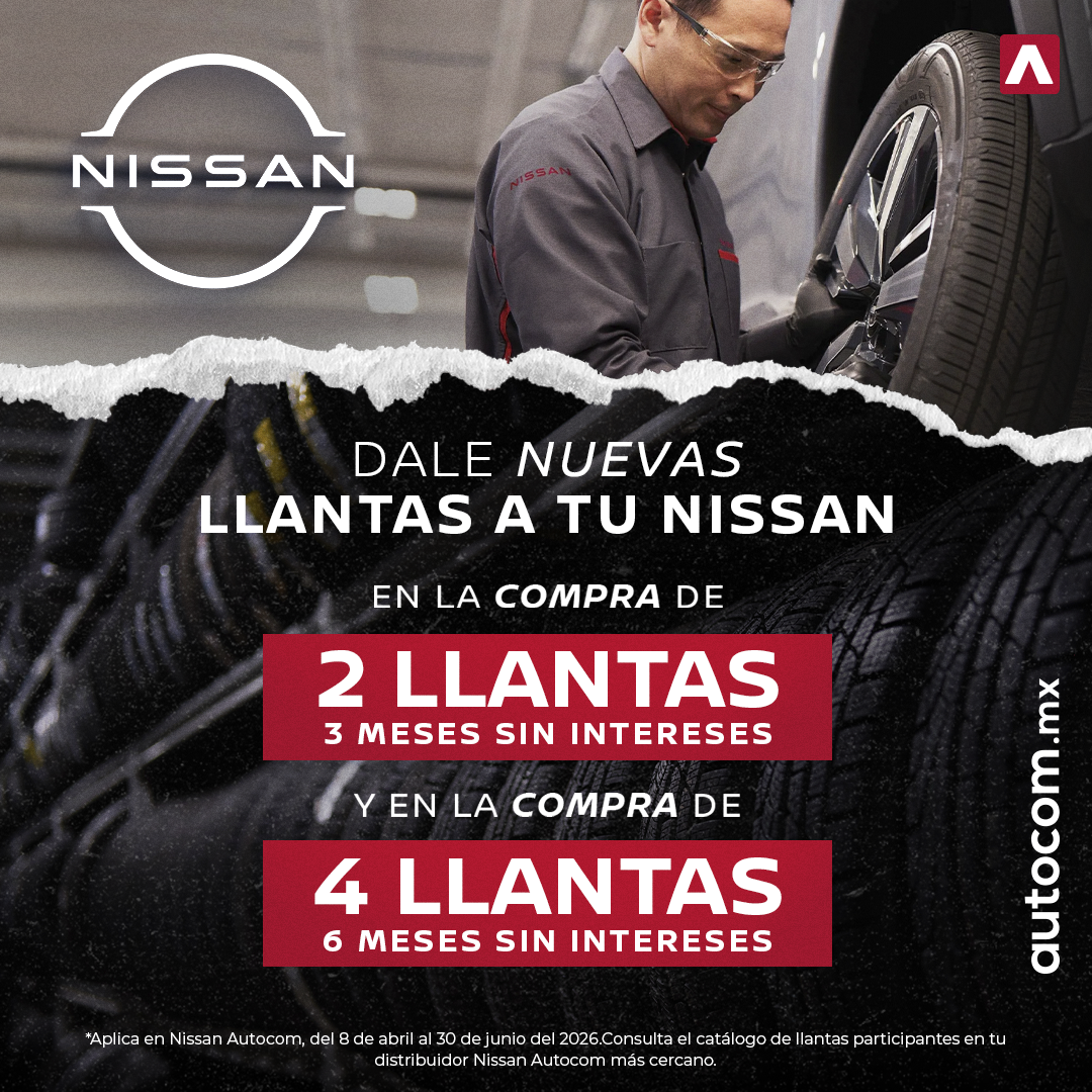 DALE NUEVAS LLANTAS A TU NISSAN